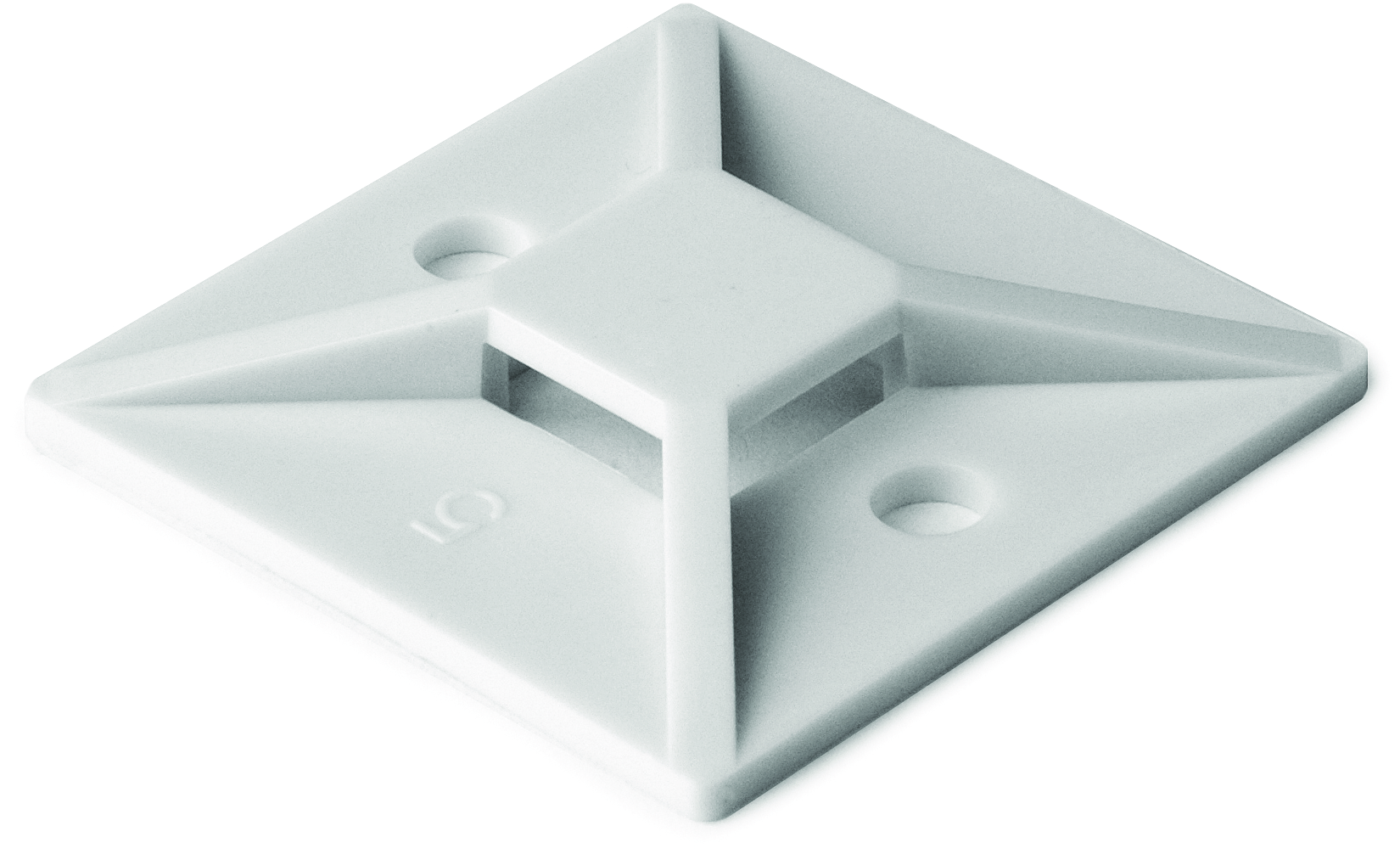 MOUNTING BASE MB3A NAT MAX.3,5MM CABLE TIE