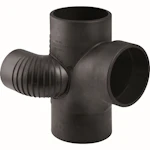 DB DOUBLE BRANCH FITTING 90x90x75 88,5 RIGHT