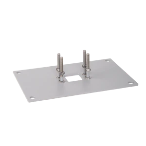 norlys Fotplate 3081 aluminium for asker/molde pullert
