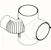 db20 Db kaksoishaara silent-db20 110x110x75x88,5 oikea pe