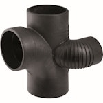 DB DOUBLE BRANCH FITTING 110x110x75 88,5 LEFT