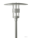 VISBY 576 aluminium stolpelampe / utelampe