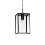 Lofoten 1944 utelys/vegglampe , sort, IP44, KL II