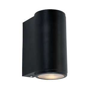 norlys Mandal 1370 vegglampe/utelys , sort, led, ip44, kl i