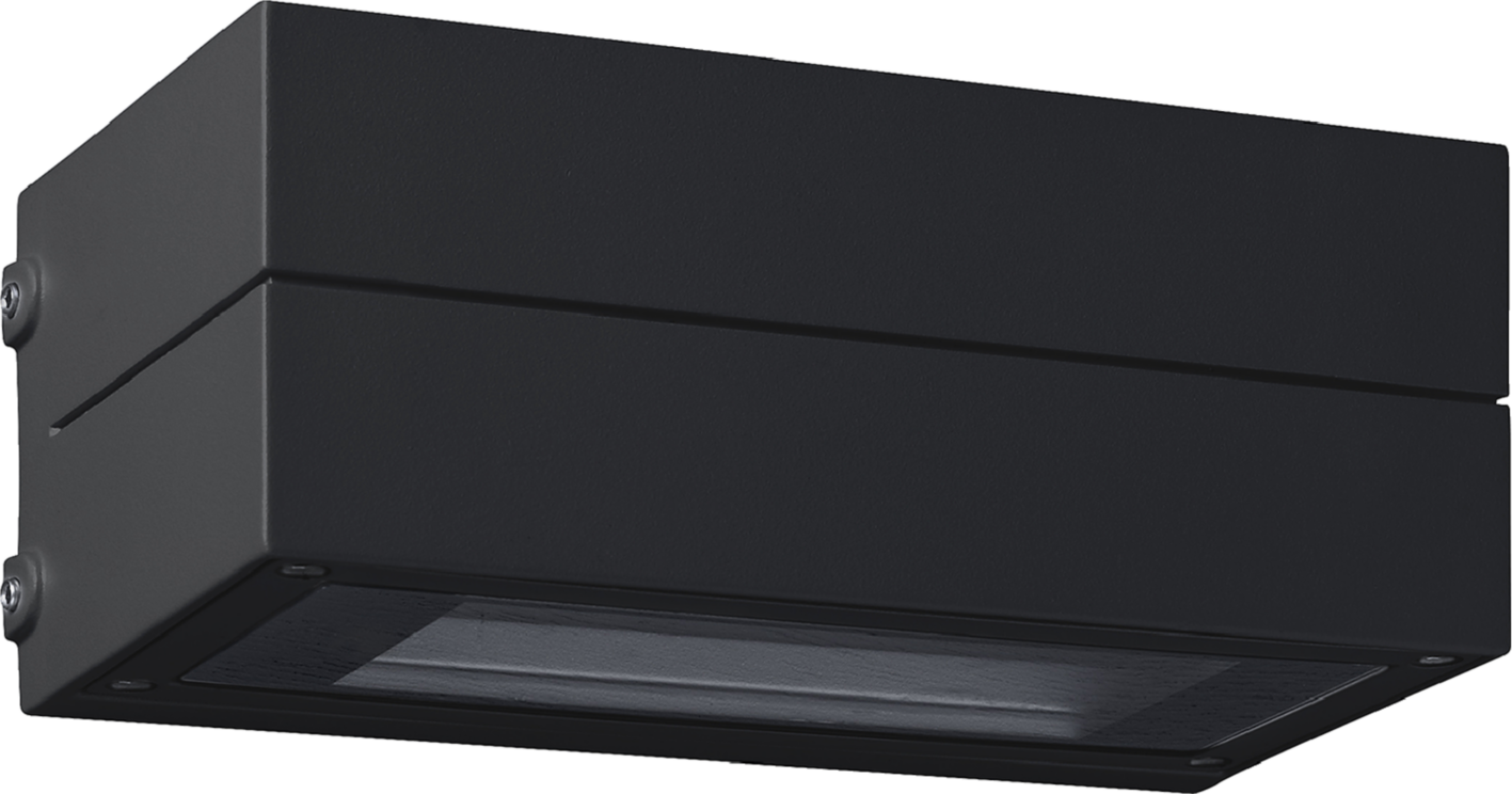 ARGOS 3 UP/ASY DN 2X5.2W 3K G Veggarmatur asymmetrisk