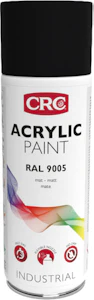 crc industries Acrylic paint jet sort matt 400 ml ral 9005