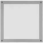 FLAT DRIFT LED 12W SENS HVIT Tak/Vegg IP65 m/sensor