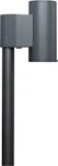 Tube Medium Stolpe. Ø60 Grafit Veggarmatur