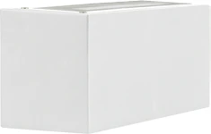 Case 2x6W 1140lm 3000K Asym Hvit