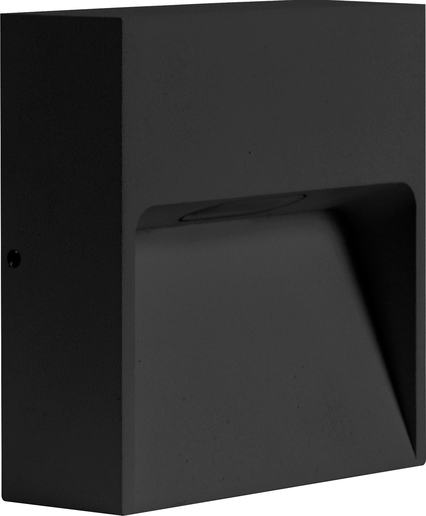 Lolite Square 1x4W 275lm 3000K IP55 Sort
