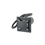 Rena 1633 armaturhus , sort, LED, IP68, KL I