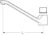 gustavsberg Spout gustavsberg nordic l=240