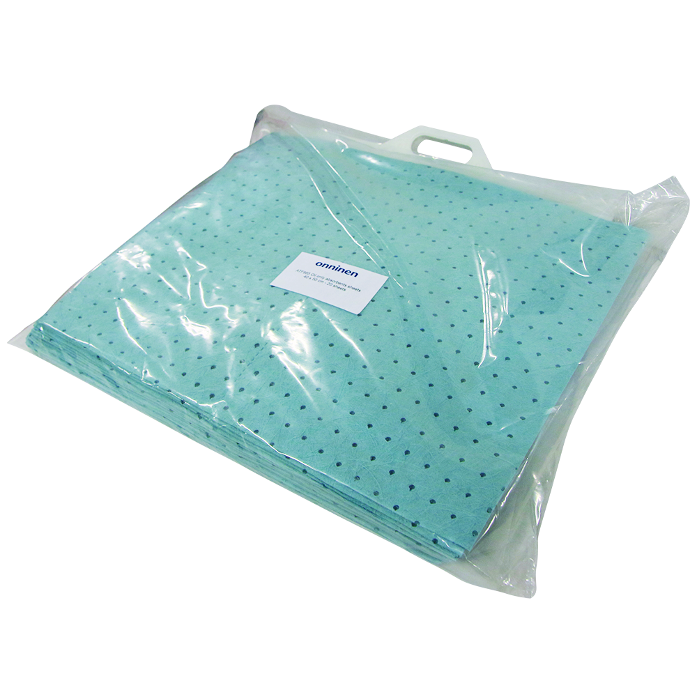 ABSORBERINGSARK FF OIL ONLY TJOCK BLÅ 40X50CM 20/FRP