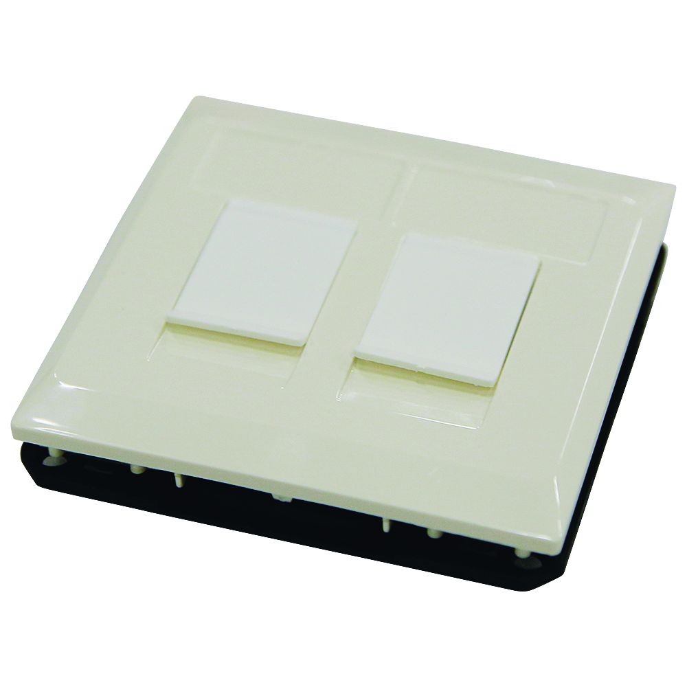 schneider electric Artic uttagslock 2xrj45 dammlucka keystone