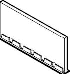 TERMO ŠUVES PROFILS PAŠLĪMEJOŠS 100x10x1800mm