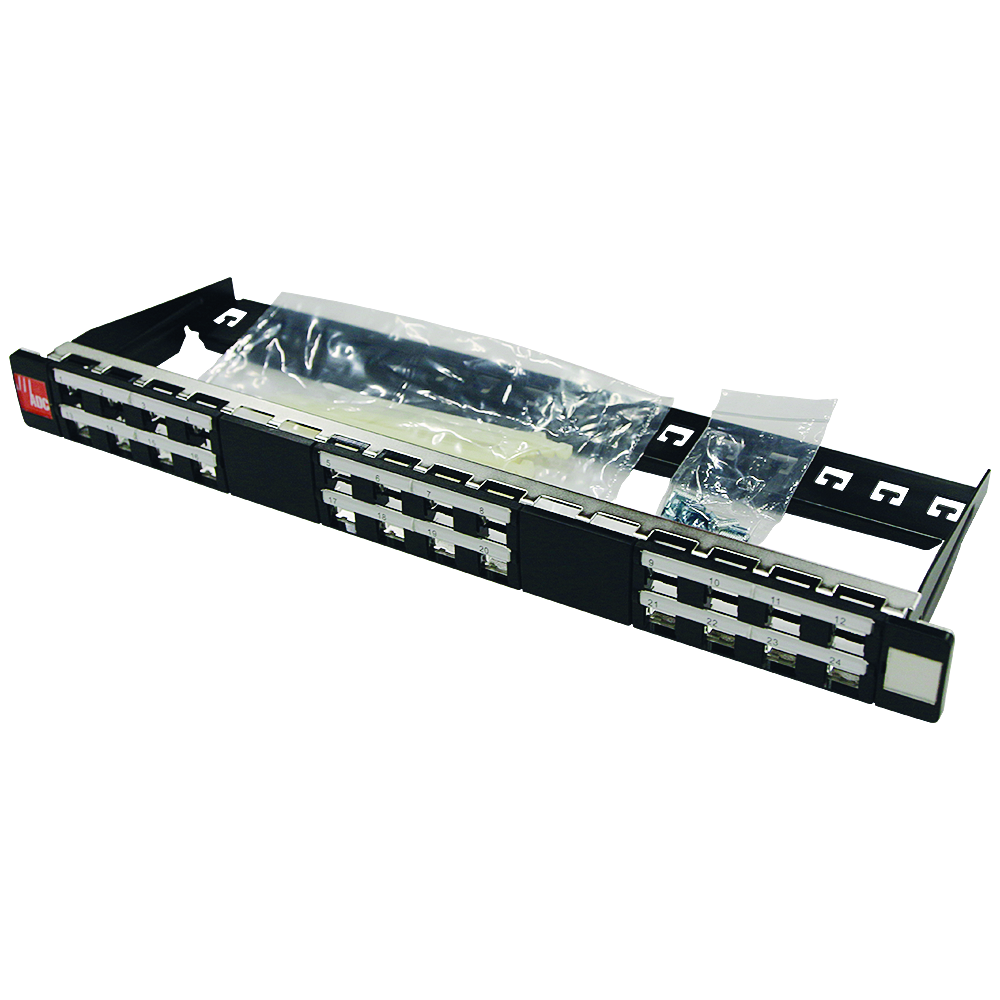 PANEL KM8 24 port Black Empty