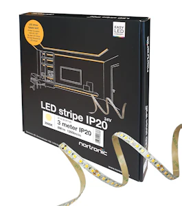 nortronic Ledstrip elc 830 24v 8w 1200lm 3m