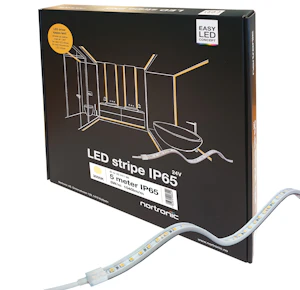 nortronic Ledstrip elc 830 24v 8w 1040lm 5m ip65