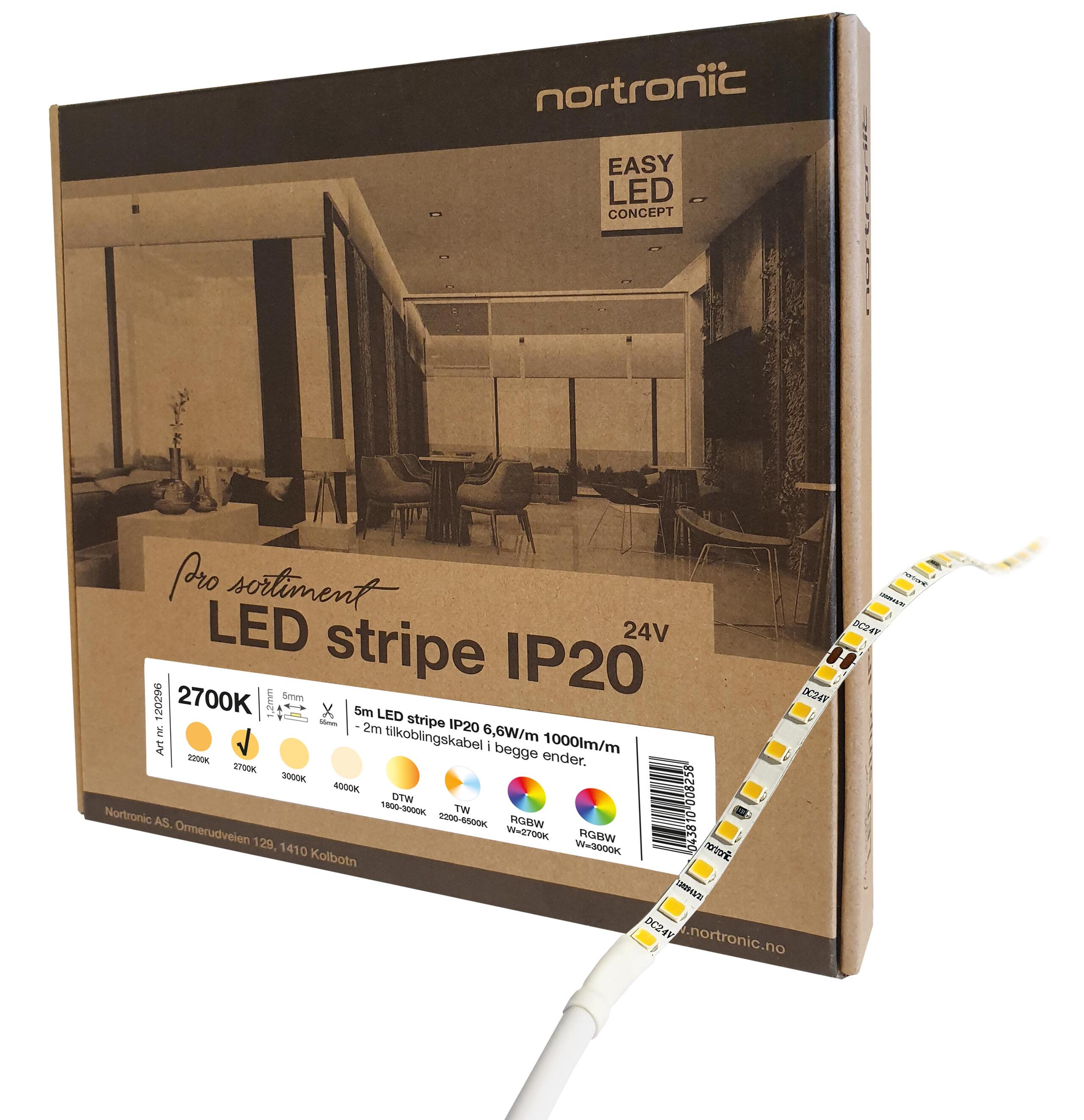 LEDstrip ELC 927 24V 6,6W 1000lm 5m