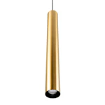 ZIP TUBE PENDEL MINI 555MM MESSING 2700K