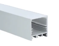 HiStrip 2m Profil Utenpål alu/opal 25x25
