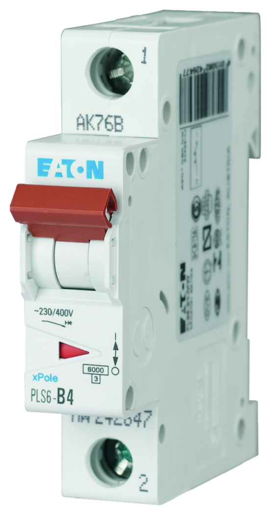 eaton Johdonsuojakatkaisija eaton pls6-c0,25 6ka 1-nap c 0,25a
