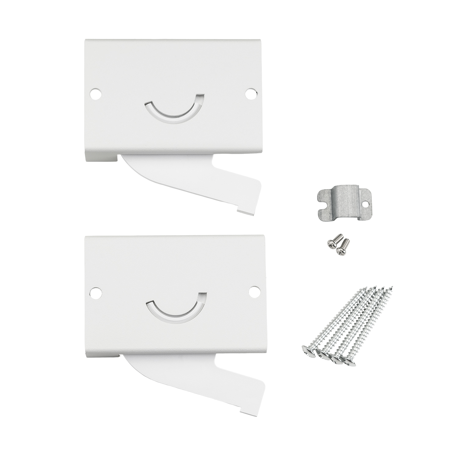 LINEAL 80 SURFACE BRACKET HVIT