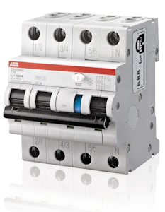 abb Personskyddsbrytare 4-polig c-karakt. 25a 30ma