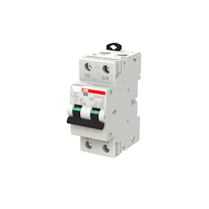 abb Personskyddsbrytare ds202cr 2-polig b-karaktr. 6a 30ma