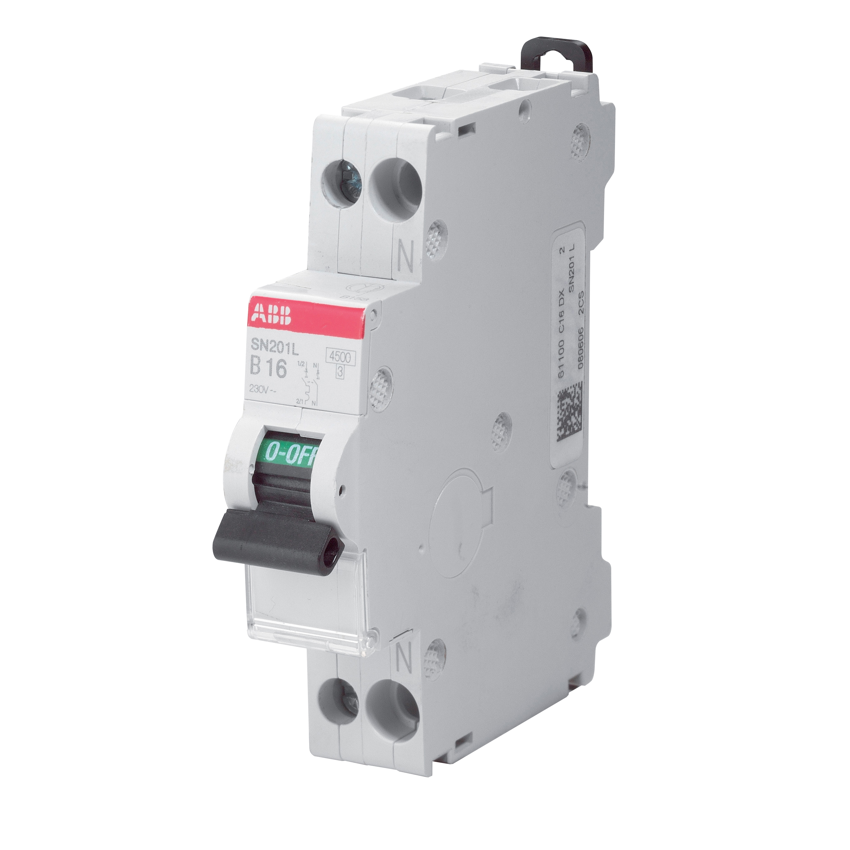 abb Miniature circuit breake sn201 2-poles 1+n b-char. 6a