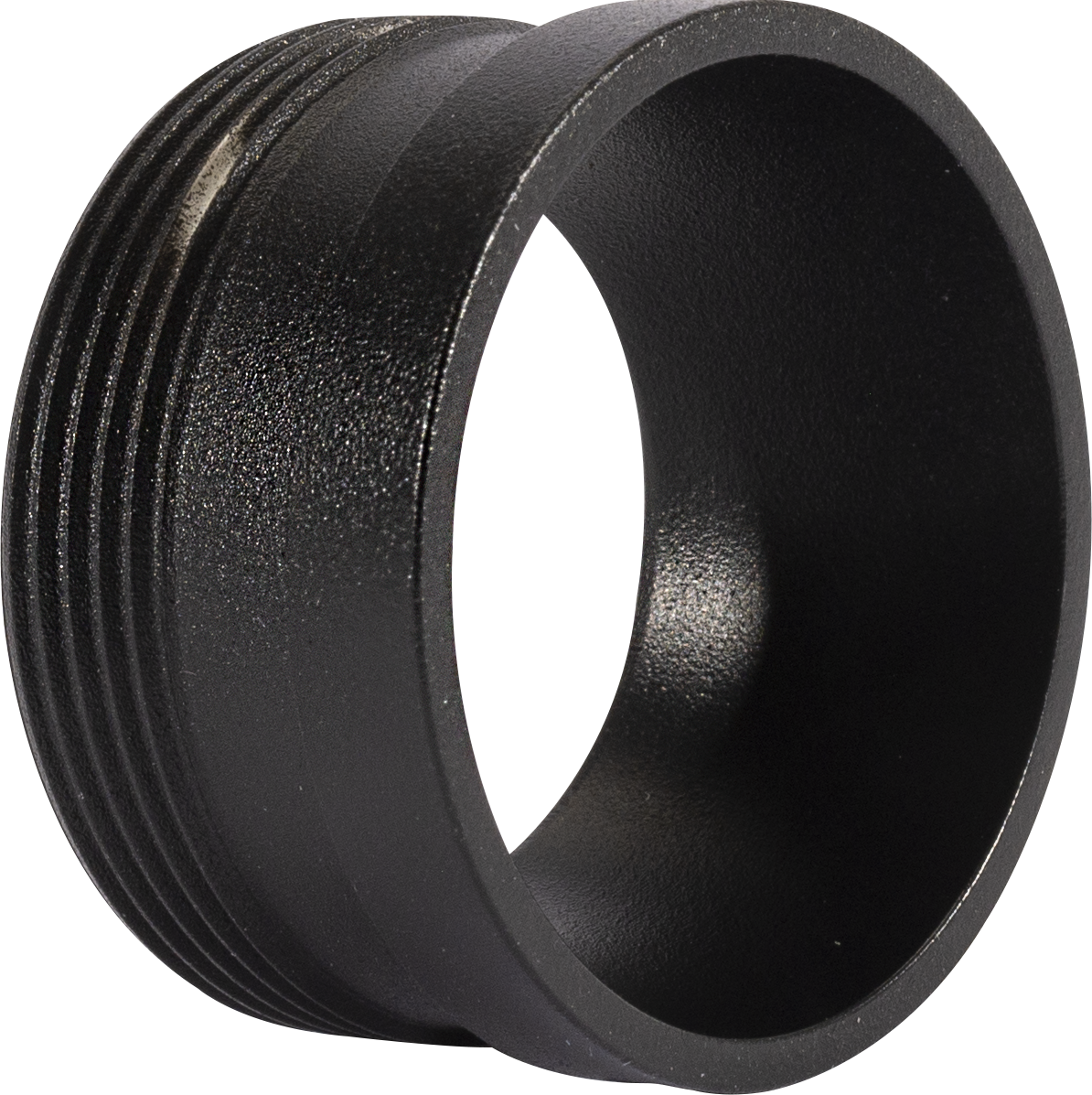 Dekorring Sort Gyro Spot/Rondell/Cylinde