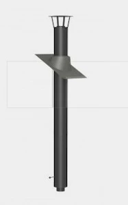 jeremias Chimney jeremias chimney package 3m 180 black