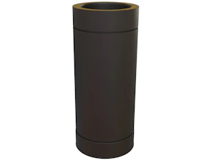 jeremias Chimney equipment jeremias lenght element 0,5m 150 black