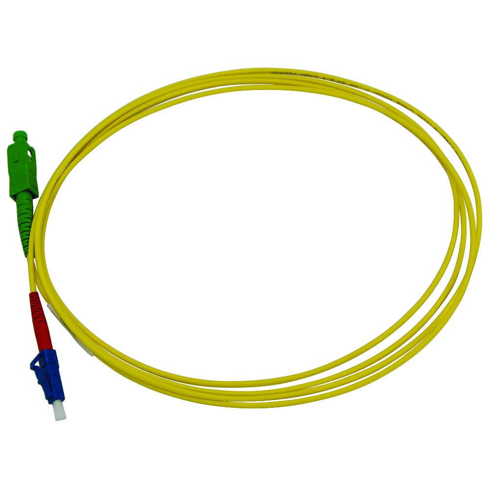 hexatronic Koppling-fiber sm lc/sc_apc/1/6m