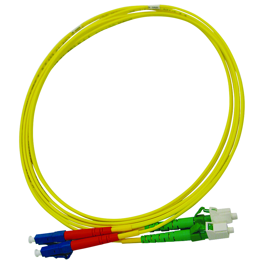 KYTKENTÄKAAPELI-KUITU SM LC-APC/LC-UPC/2/2M