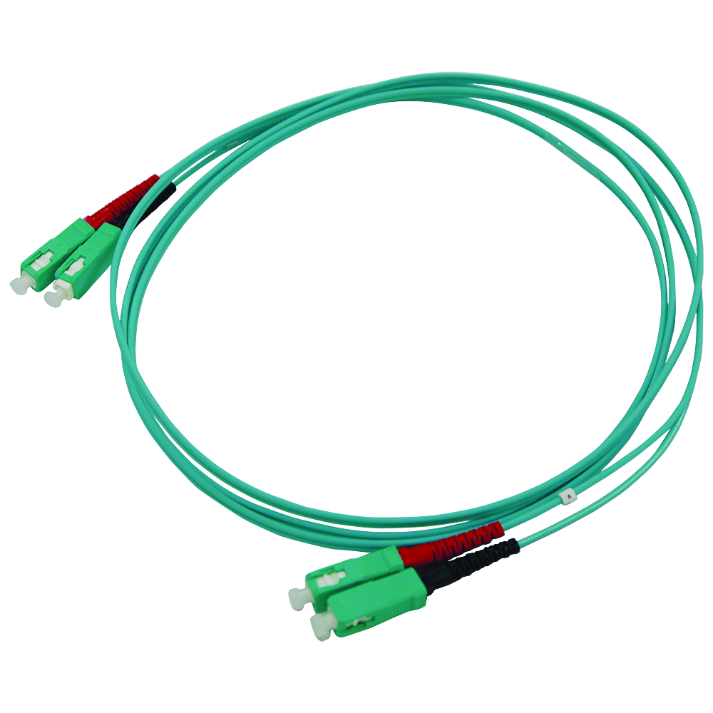 PATCHCORD MM DX SC/SC AQUA 2M