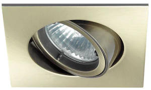 defa lighting Downlight armatur focus kvadrat 12v 35w antiikki