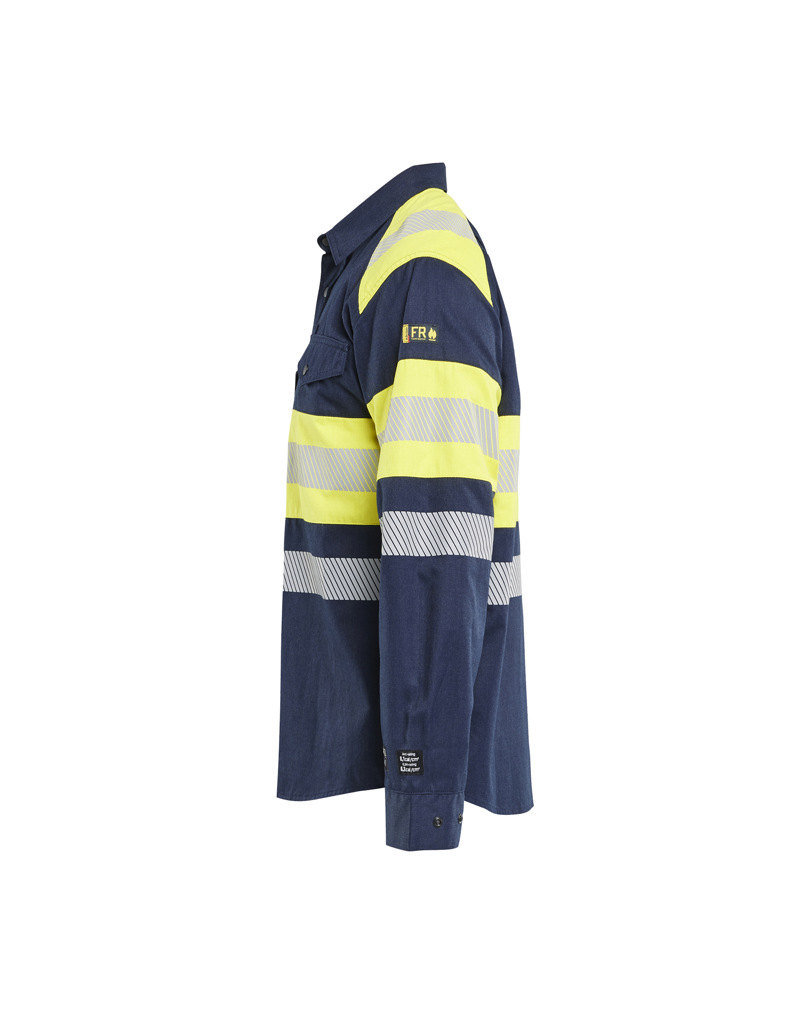 blåkläder Skjorta blåkäder storlek 4xl blå/gul
