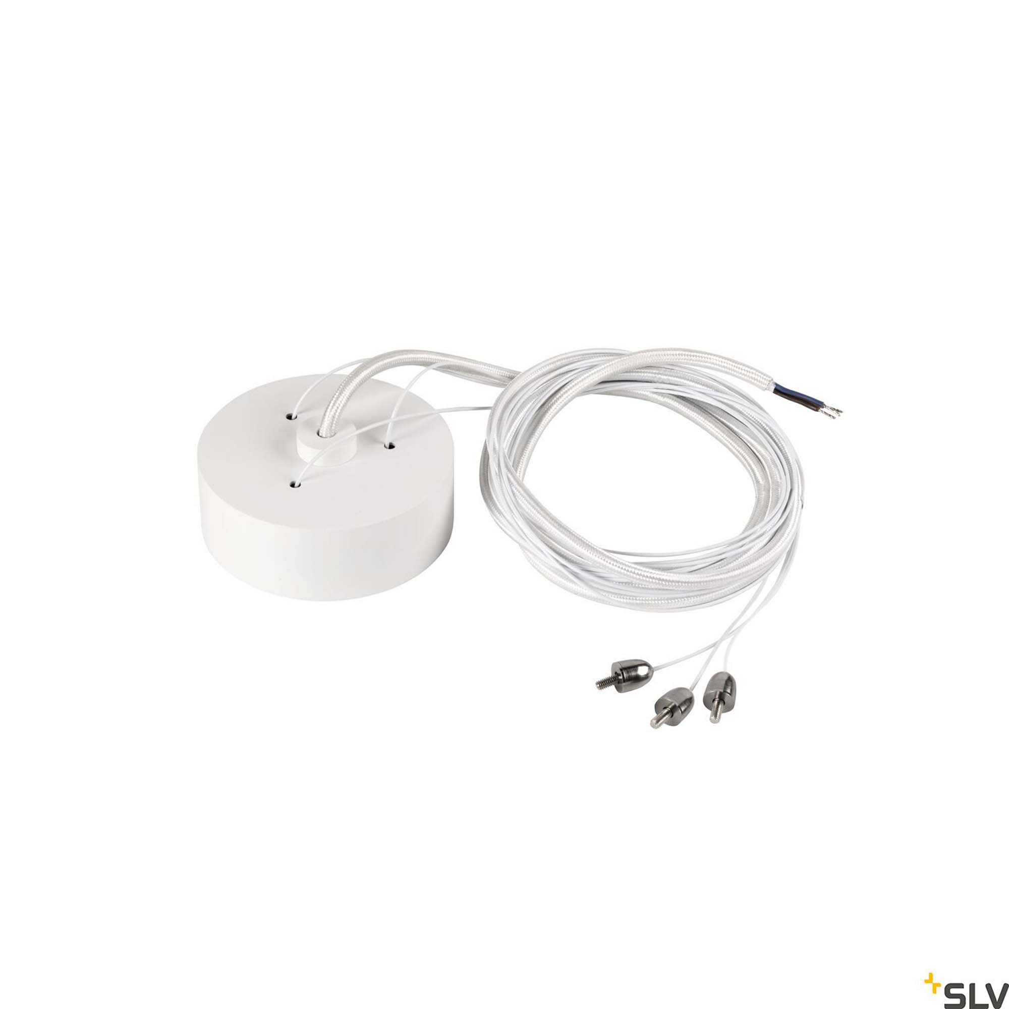 DECONA wireoppheng 150cm hvit tilbehør for pendling