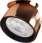 Downlight Balled 13W,680 lumen, kobber