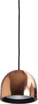 Pendel Balled 13W,680 lumen, kobber