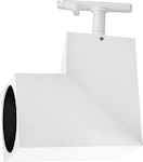 Twist Sq Spot 6W 2700K M.Hvit Dimbar for Titan skinne