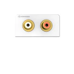 AV-RASIA KINDERMANN KDC AUDIO 2XRCA NAARAS