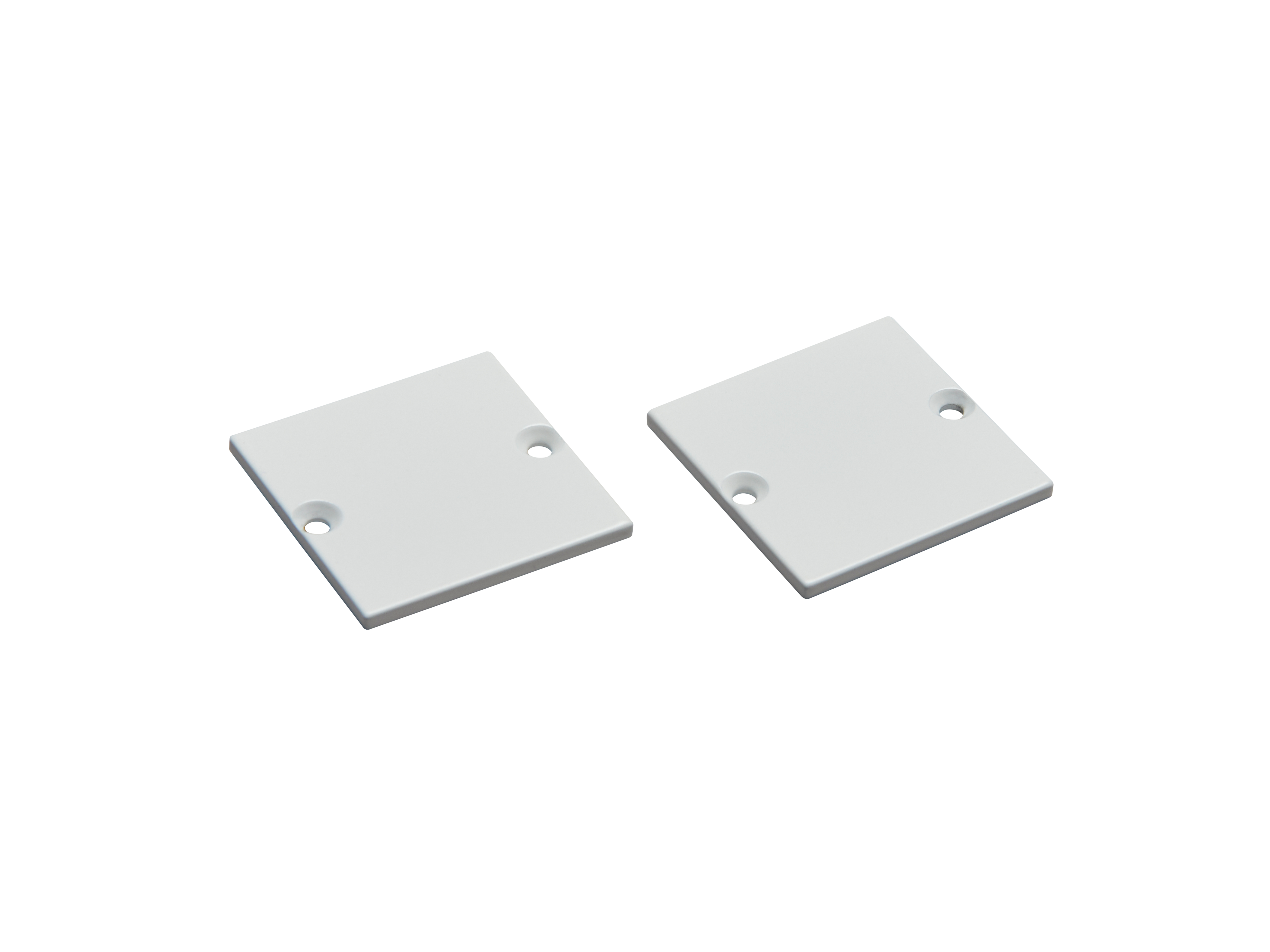 Endestykke 30x30 Hvit 2 stk