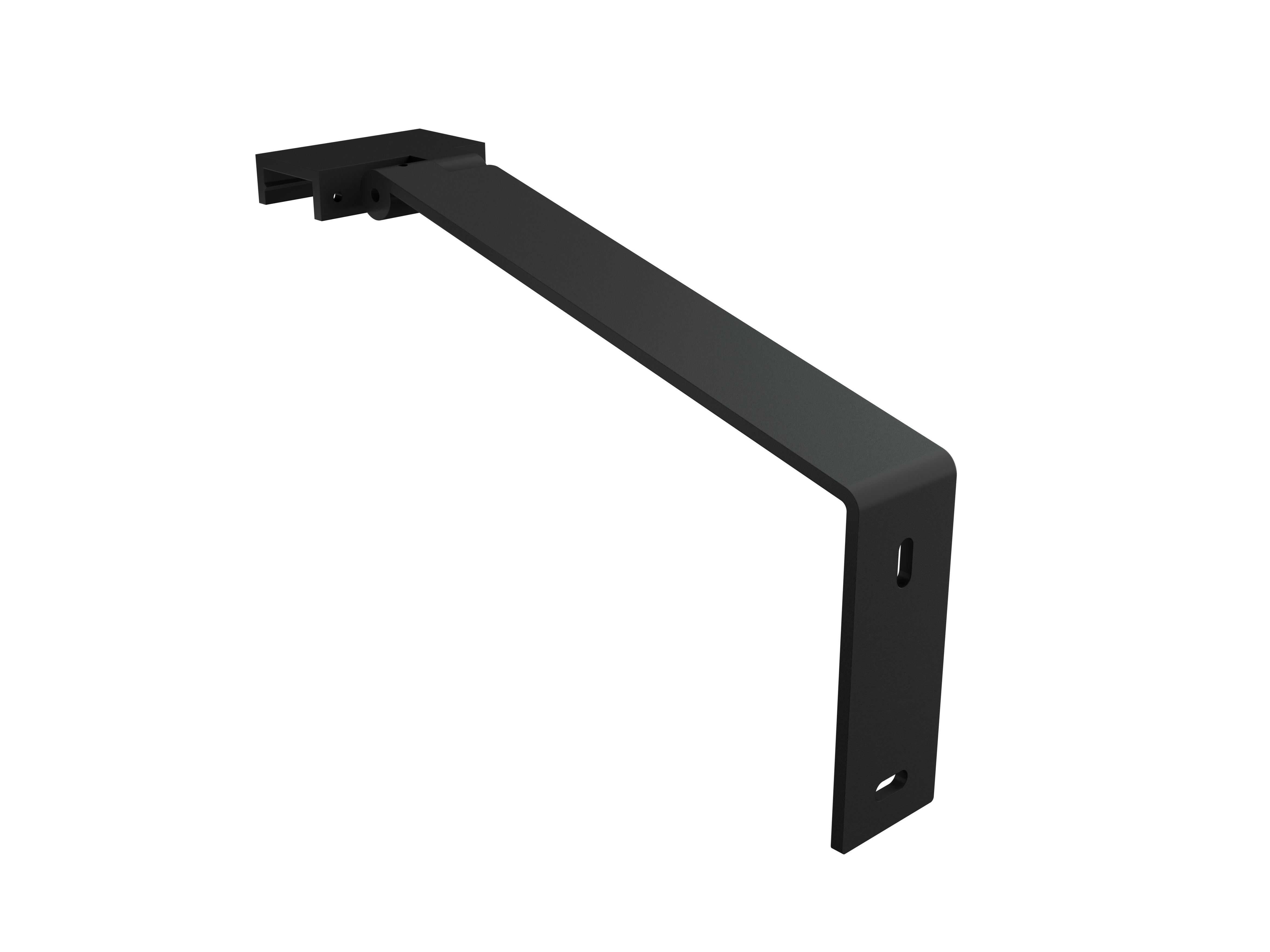 Forlengerarm Profil 19mm Svart 2 stk