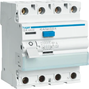 hager Vikavirtasuojakytkin hager cf480k 4x80a 300ma a -25c