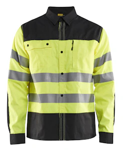 blåkläder Shirt blåkläder size 4xl yellow/black