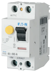 eaton Vikavirtasuojakytkin eaton pfim-25/2/003 2x25a 30ma