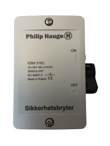philip hauge Sikkerhetsbryter hauge ksm 325us ip67 (u1)