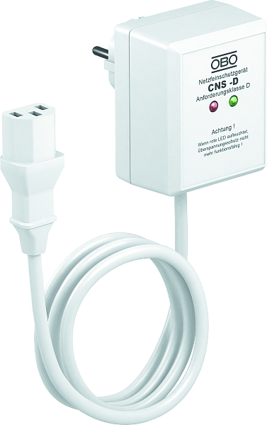 obo bettermann Ylijännitesuoja kiinteistö obo cns-d din-iec 320-2 pistoras.